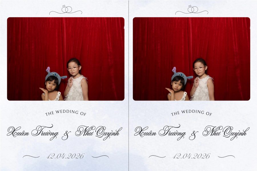 Chupbox Wedding Photobooth for Truong & Quynh at Luxury Palace