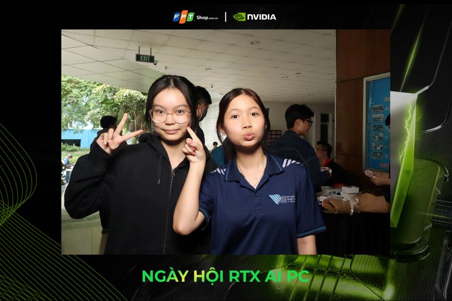 Chupbox Photobooth activity for Nvidia Promotion at University of Information Technology