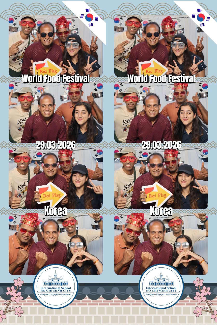 Chupbox Photobooth photos at International School HCMC (ISHCMC)