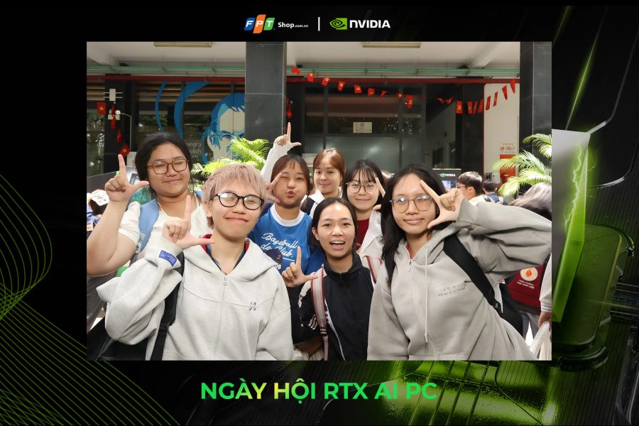 Chupbox Photobooth activity for Nvidia Promotion at University of Economics and Law