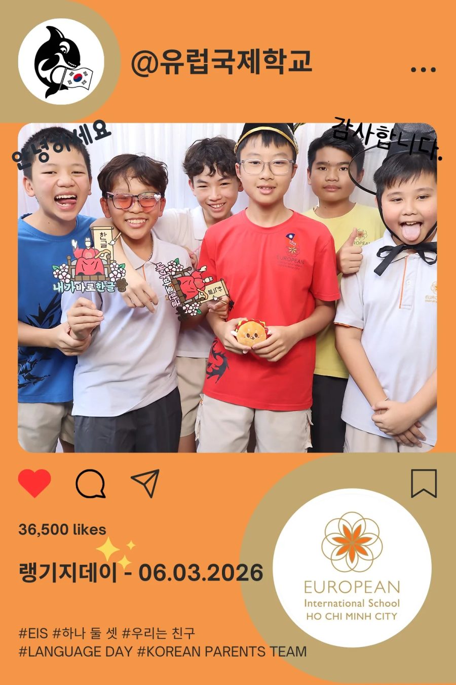 Language Day 2026 at European International School (EIS) in Ho Chi Minh City