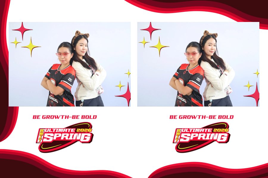 Chupbox Photobooth of RMIT Ultimate Frisbee Club at RMIT university in HCM