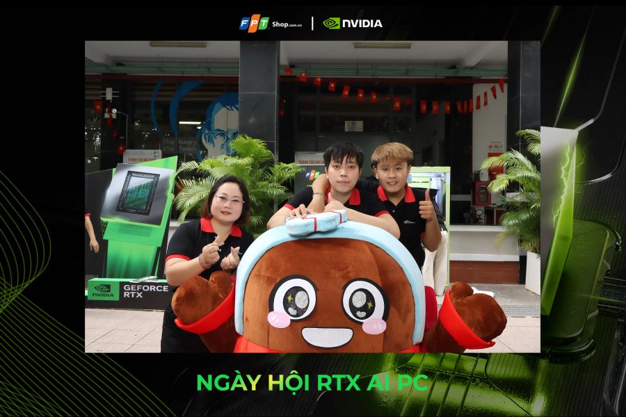 Chupbox Photobooth activity for Nvidia Promotion at University of Economics and Law