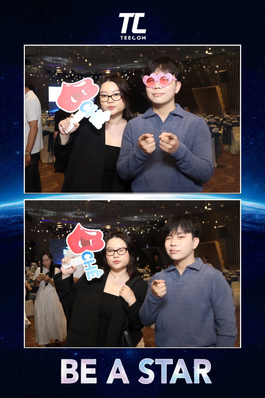 Chupbox Photobooth for Year-end party 2026 of Teecom at Capella Gallery Hall