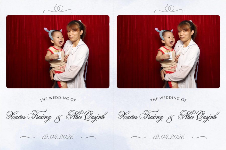 Chupbox Wedding Photobooth for Truong & Quynh at Luxury Palace