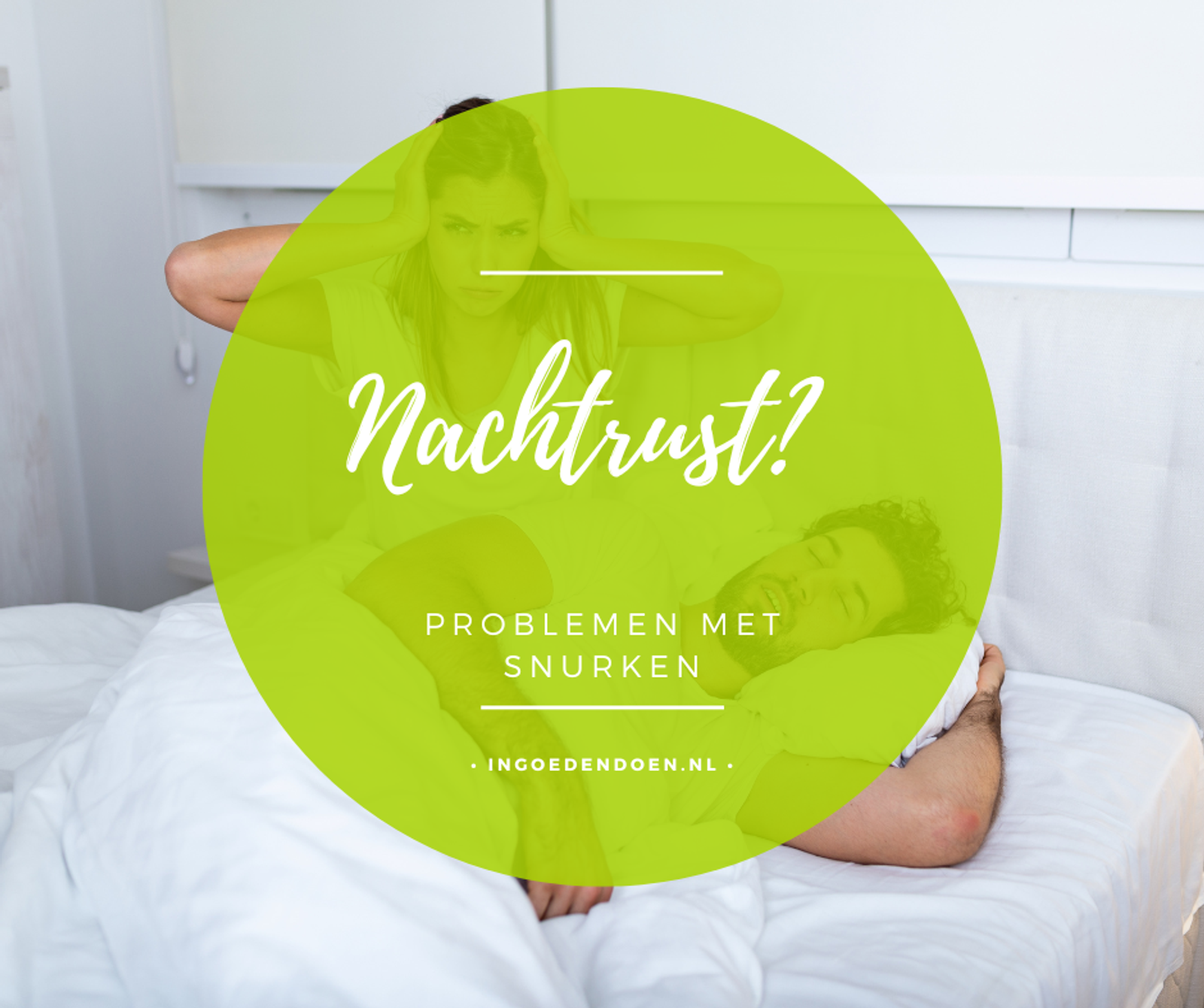 Je partner snurkt: wat kun je er (samen) aan doen?