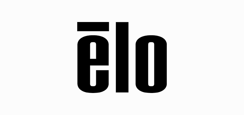 The word ēlo in black text.