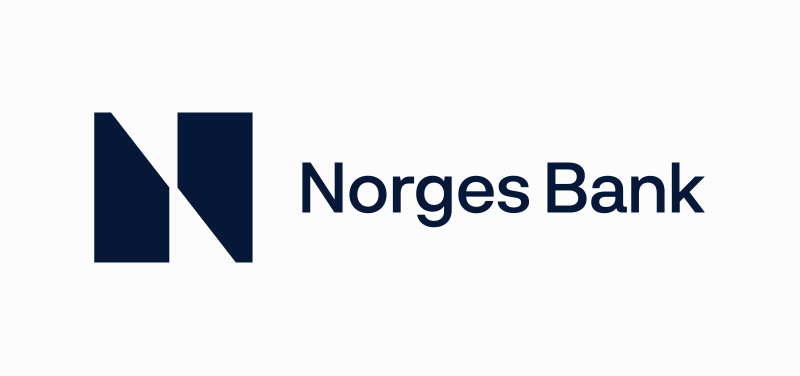 Norges Bank logo, featuring a dark blue stylized 'N' icon next to the words 'Norges Bank'.