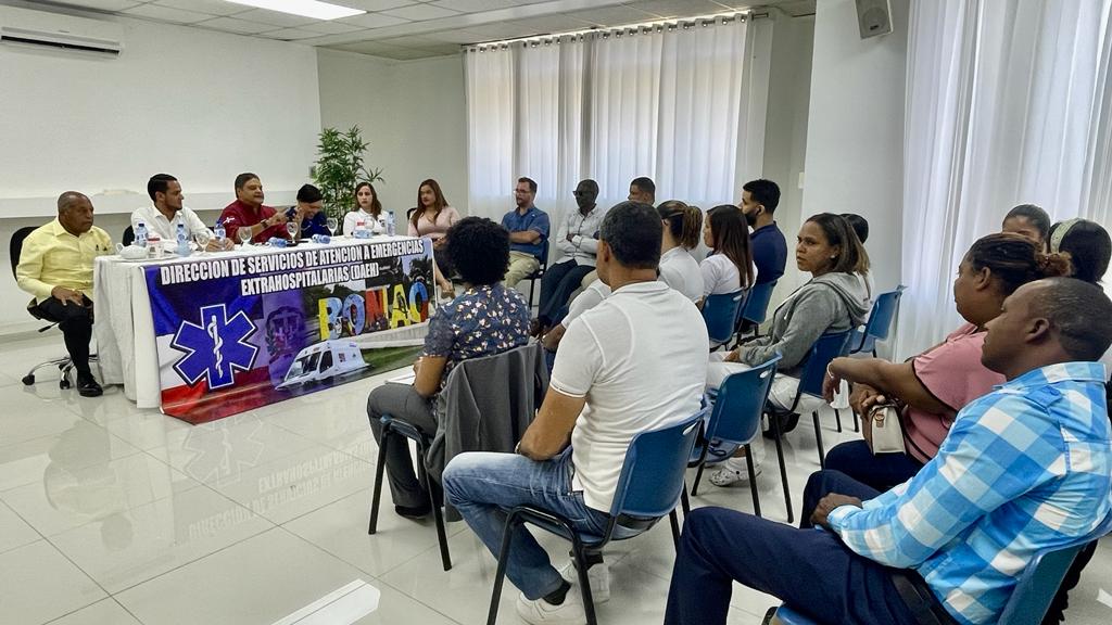 Director de Atención a Emergencias Extrahospitalarias inicia levantamiento para mejorar condiciones de trabajo