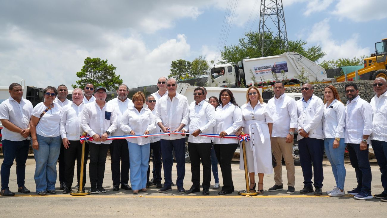 Los Alcarrizos inaugura estación de transferencia de residuos sólidos