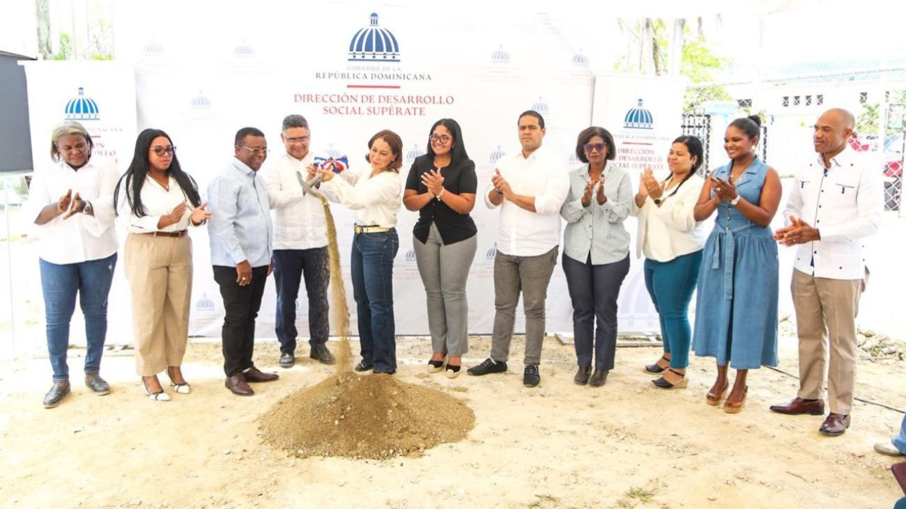 Supérate inicia construcción de Centro de Superación Comunitaria en Elías Piña