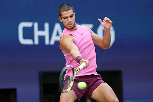 Carlos Alcaraz slices through Novak Djokovic to reach US Open final