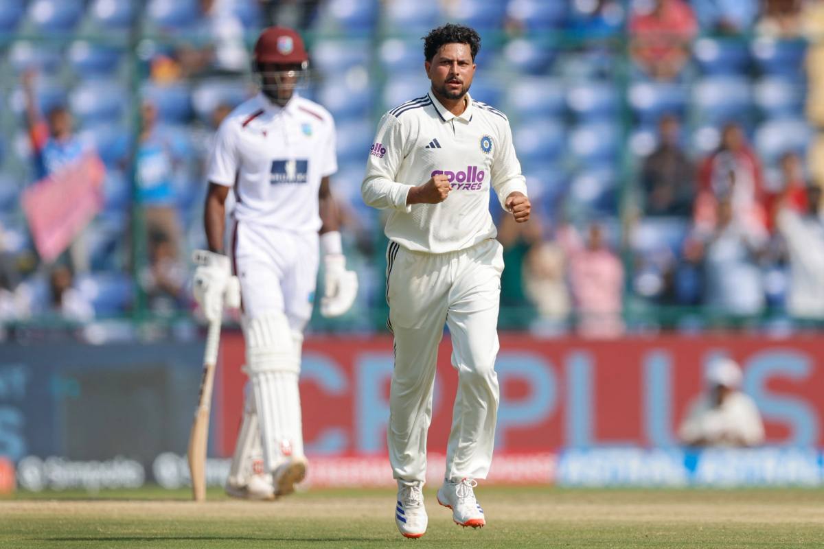 Kuldeep Yadav spins India into control against a battling West Indies