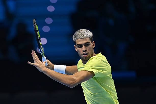 Carlos Alcaraz seals top ranking with a thumping victory over Lorenzo Musetti