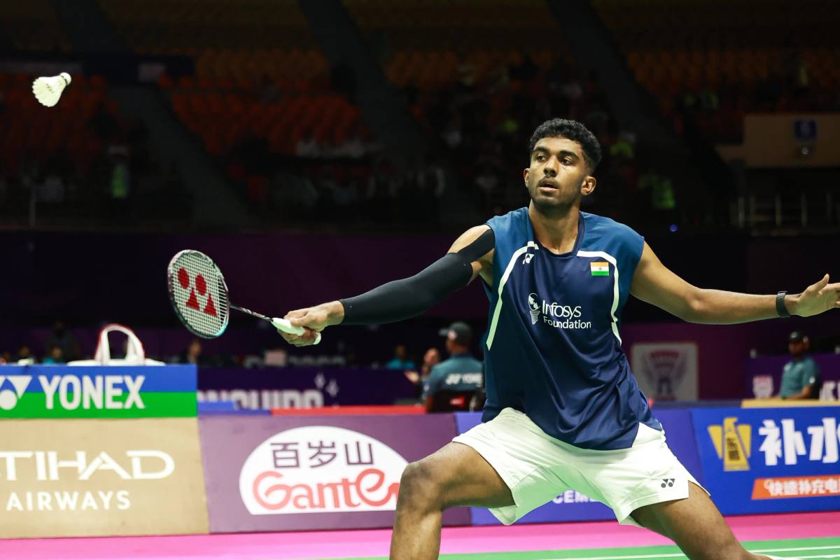 Ayush Shetty outlasts Shi Yu Qi to set the World Championships on fire
