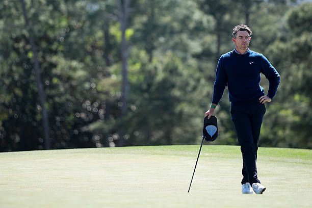 Sam Burns and Rory McIlroy lead at Augusta