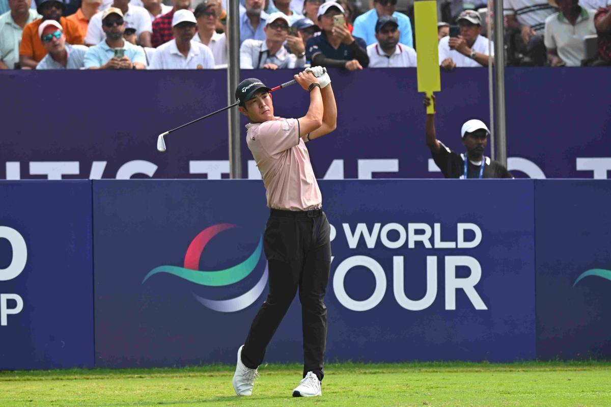Keita Nakajima takes centre stage in Delhi; Tommy Fleetwood in hot pursuit