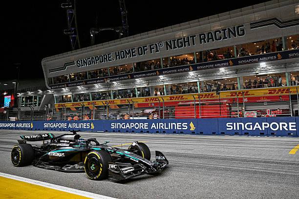 George Russell clinches Singapore GP; Verstappen and Norris entertain fans