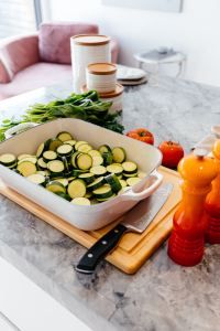 roasting veggies