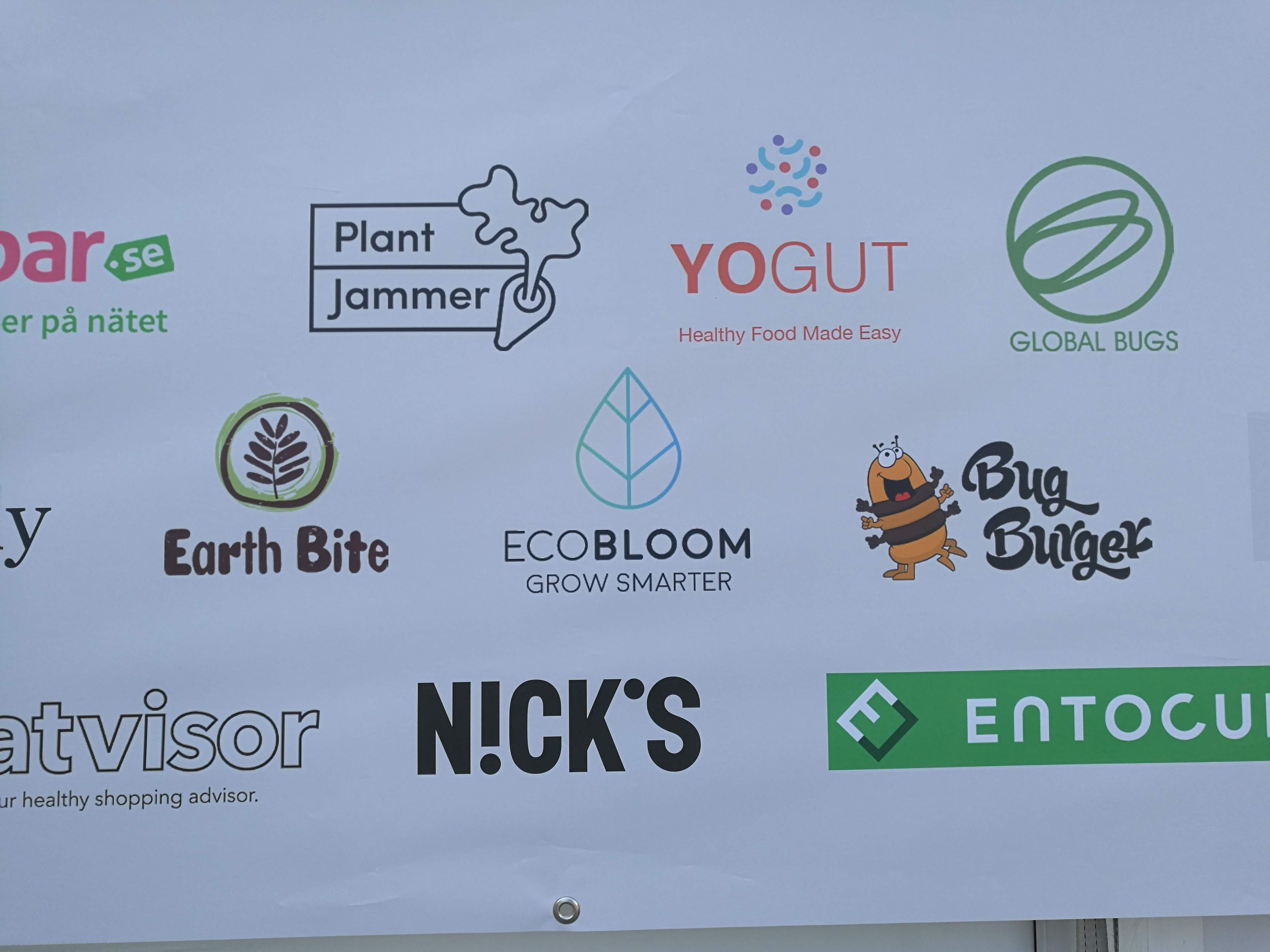 EcoBloom logo at Smaka på Stockholm