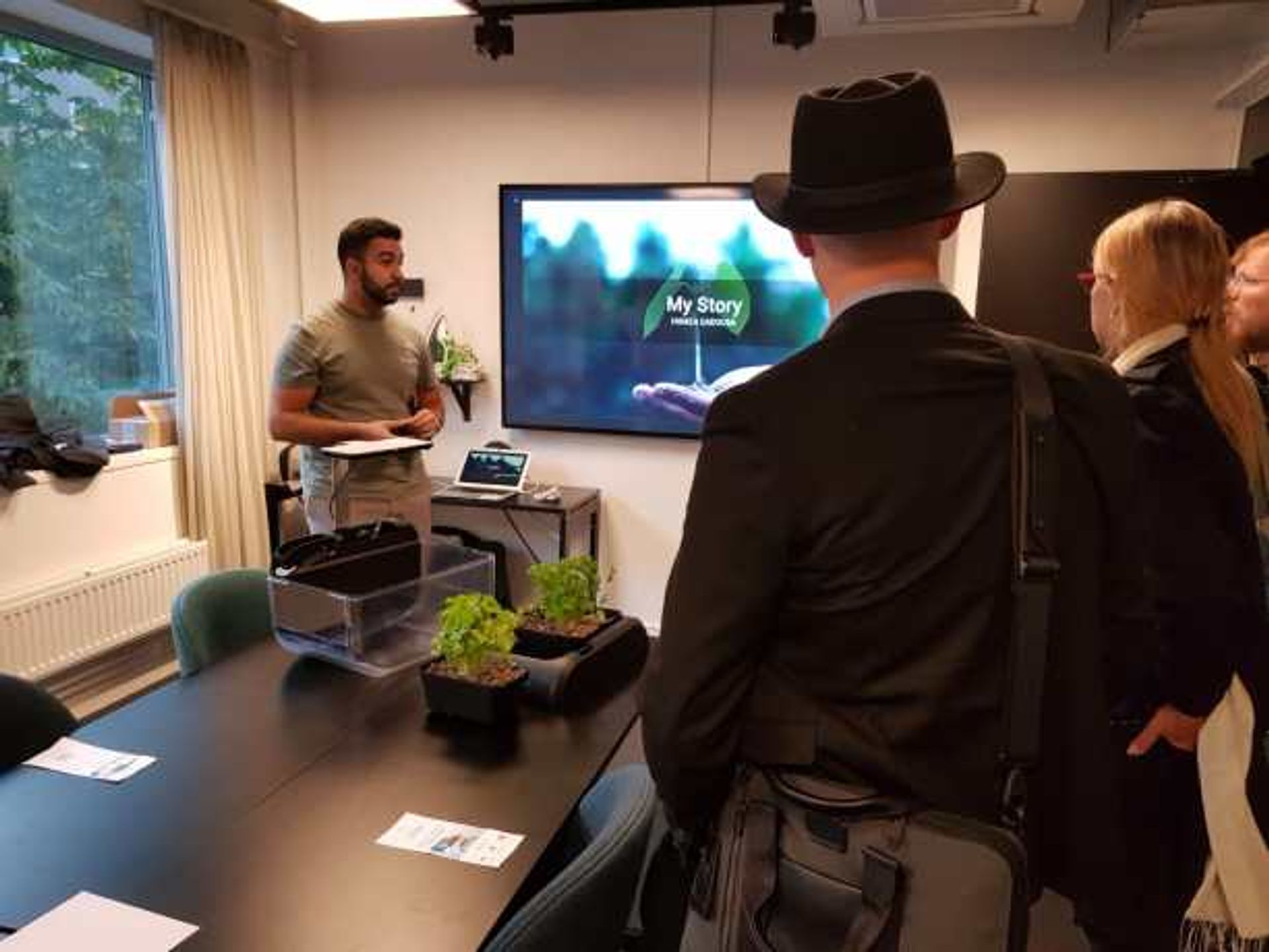 hamza introduced ecogarden