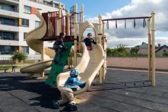 Research has found evidence of harmful synthetic fibres in playgrounds and equestrian arenas