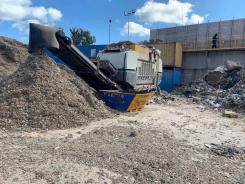 The infrastructure breaks down waste ready for gasification projects