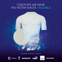 CARBIOS technology uses enzymes to break down polyester to be reformed into new clothing