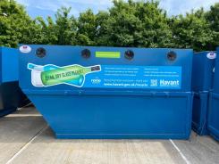 The skips are fitted with sensors to monitor capacity, reducing unnecessary collections