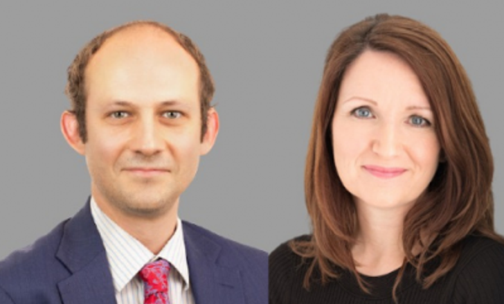 Jacob Hayler and Sarah Poulter