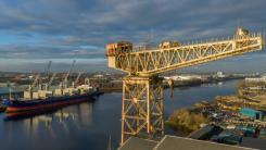 Titan Crane at Clydebank, West Dunbartonshire, Scotland