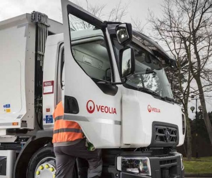 Veolia truck