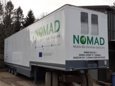 Truck to remove antibiotics from digestate