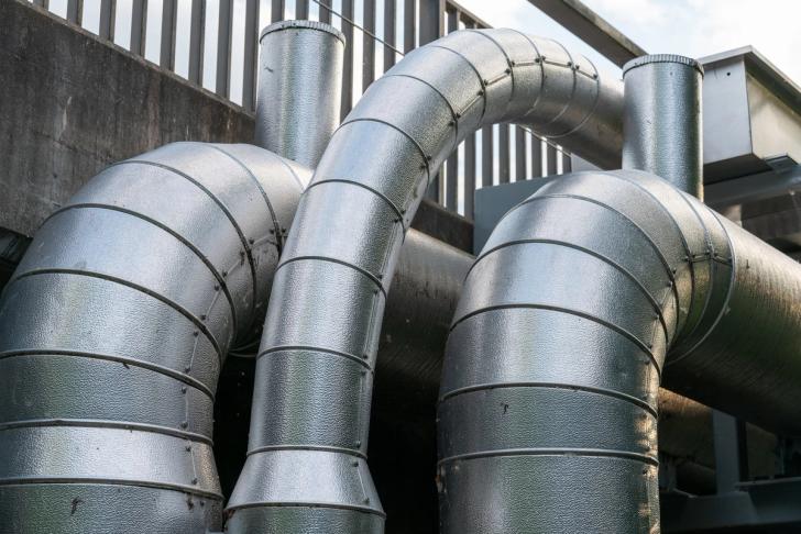 District heating pipes
