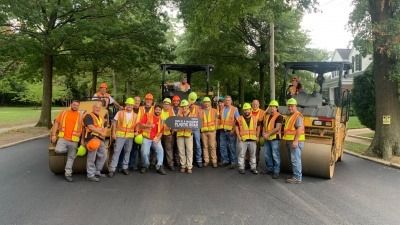 NYCDOT laying team