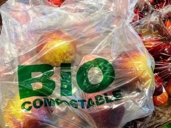 compostable plastic bag