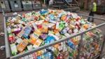 Cartons collected for recycling