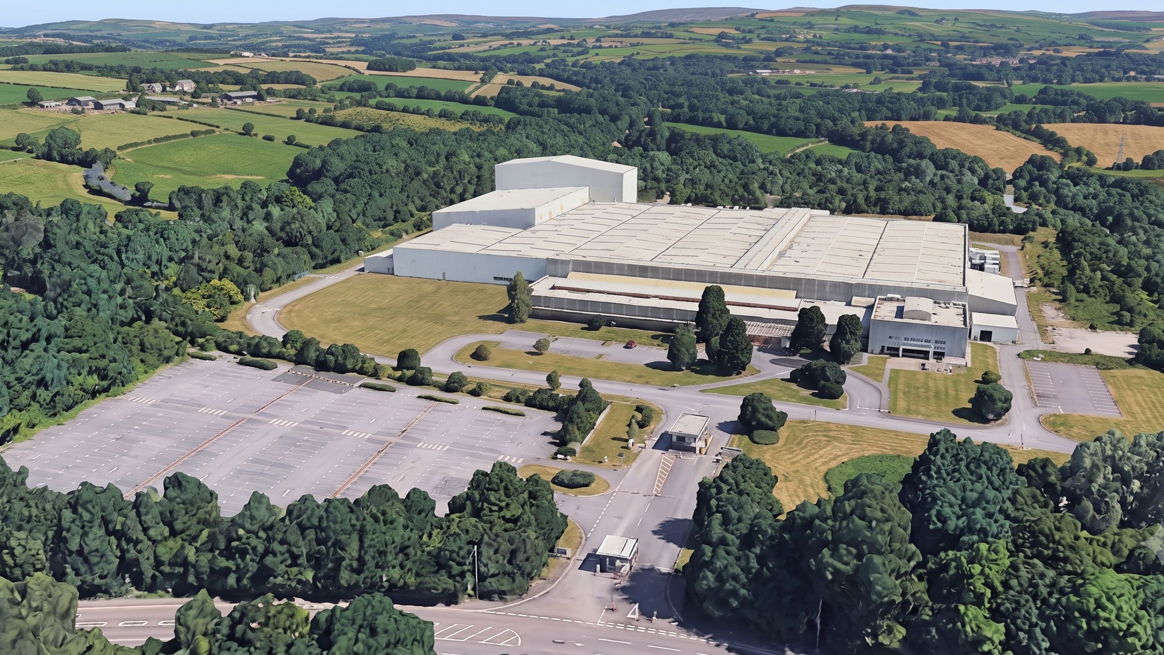 Former Toyoda Gosei factory in Gorseinon
