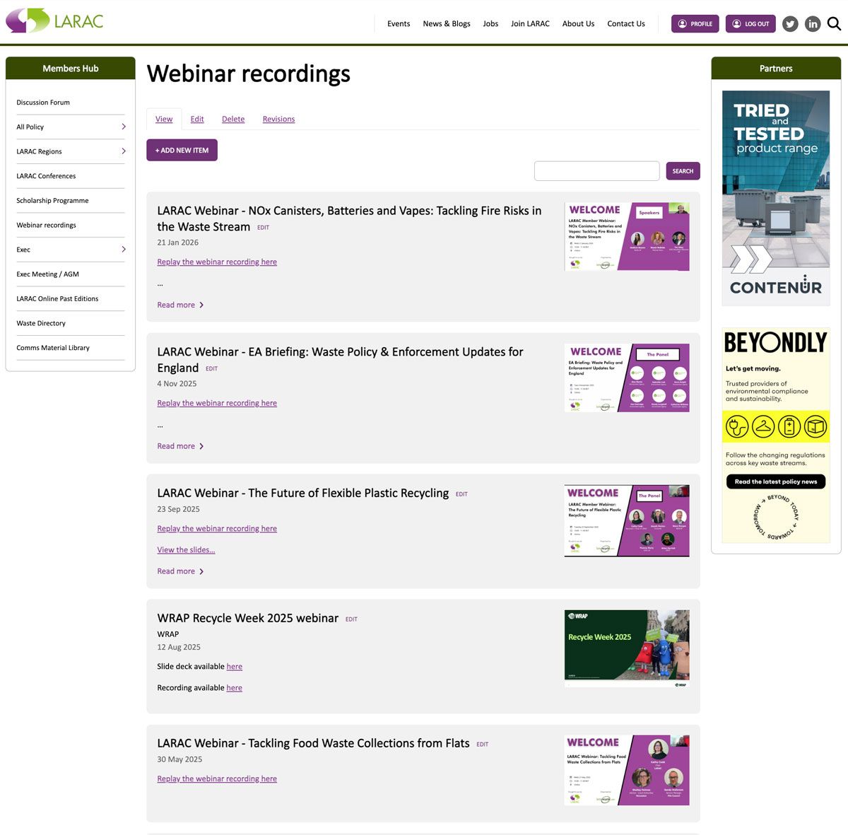 Helping local government waste professionals connect, share and grow image 1