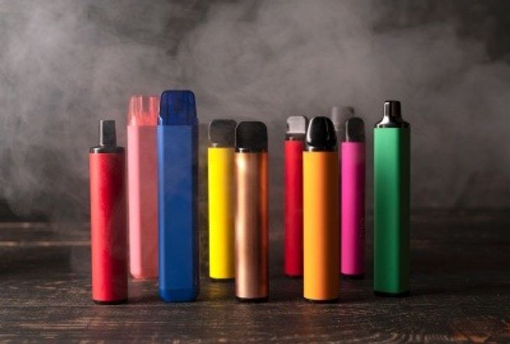 Collection of disposable vapes