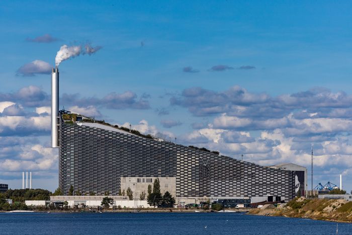 Energy from Waste incinerator in Copenhagen, Denmark