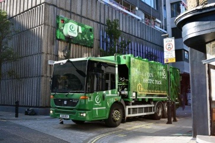 Paper Round Electric Truck