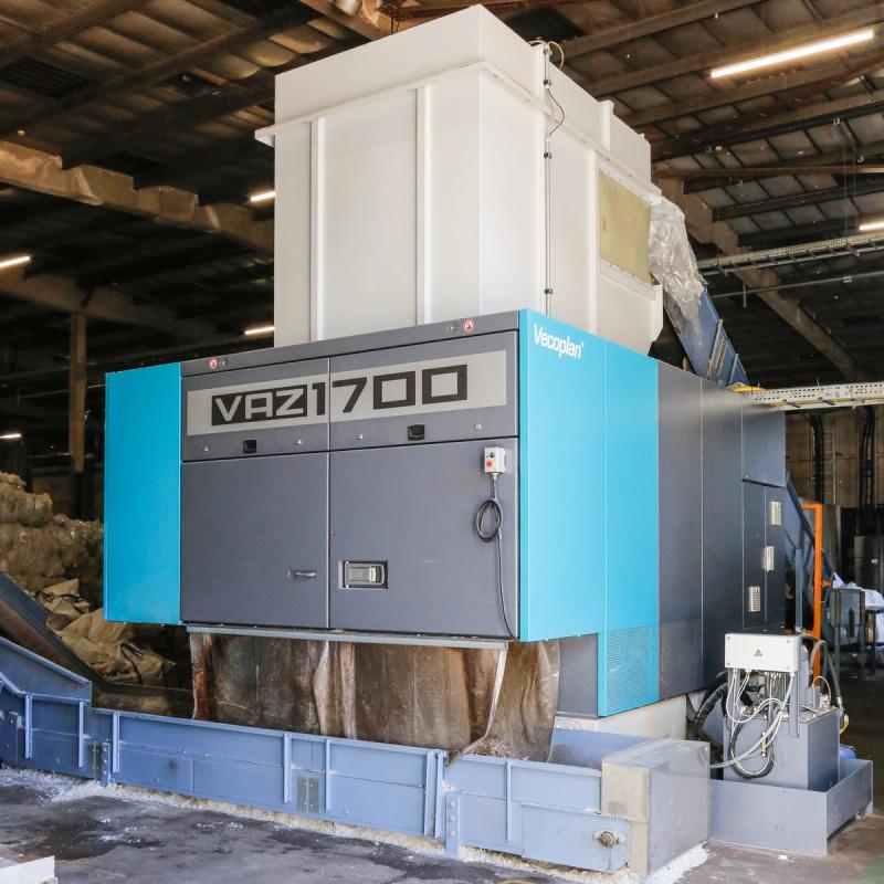 Company says new machine has led to a ‘dramatic change’ in their plastic recycling process, producing a higher quality material for reuse