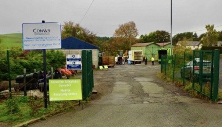 Conwy's Mobile Recycling Centre
