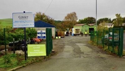 Conwy's Mobile Recycling Centre