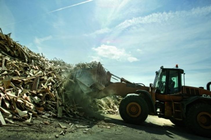 Biomass wood recycling