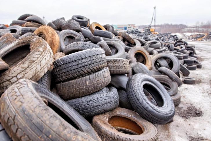 waste tyres