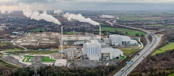 Ferrybridge mixed energy facility, with CCS