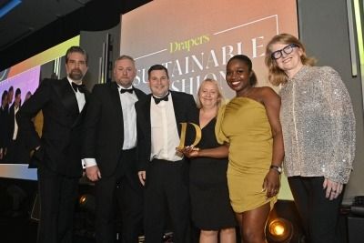 SATCol team receive Drapers Sustainable Fashion Award
