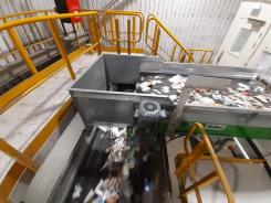 Dry mixed recycling was up 6.8 per cent compared to last January at Viridor's Crayford MRF, with notable increases in fibre and glass recycling
